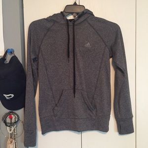 Gray Adidas Sweatshirt